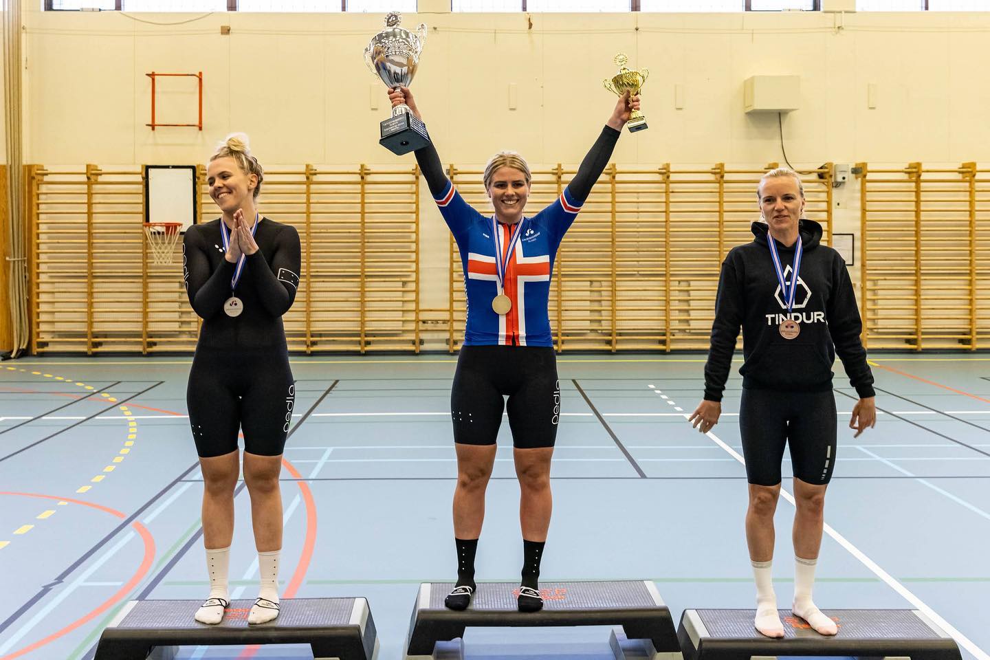 Hafdís vann Íslandsmeistaratitilinn í tímatöku