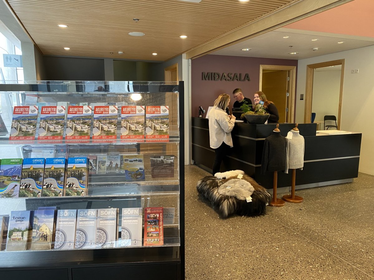 Upplýsingmiðstöð á Akureyri opnuð aftur Upplýsingmiðstöð á Akureyri opnuð aftur