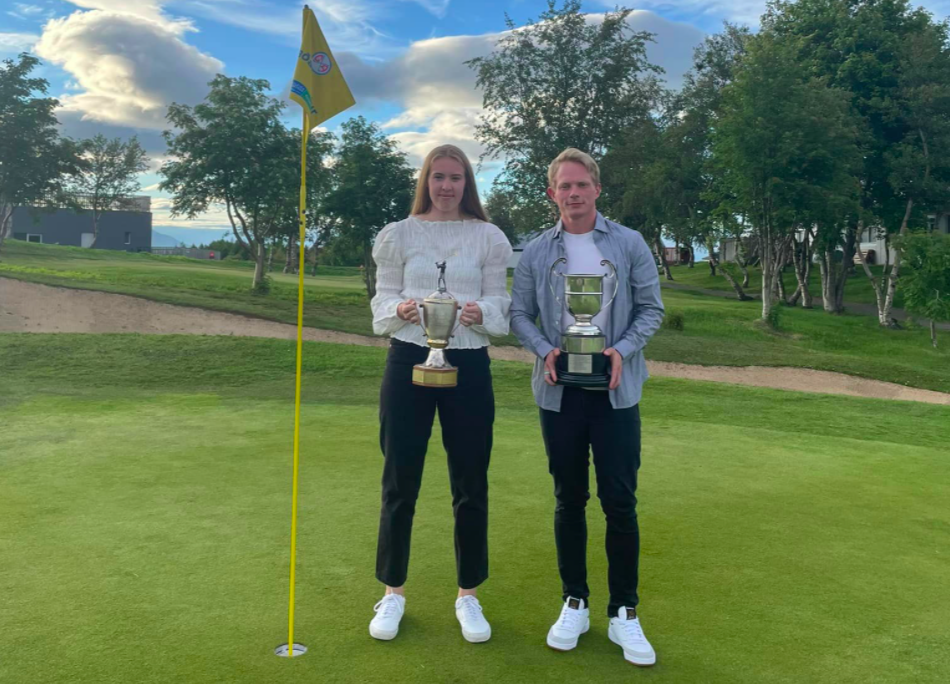 Andrea Ýr og Eyþór Hrafnar eru Akureyrarmeistarar í golfi Andrea Ýr og Eyþór Hrafnar eru Akureyrarmeistarar í golfi