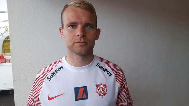 Sjáðu glæsilegt skallamark Alexanders Sjáðu glæsilegt skallamark Alexanders