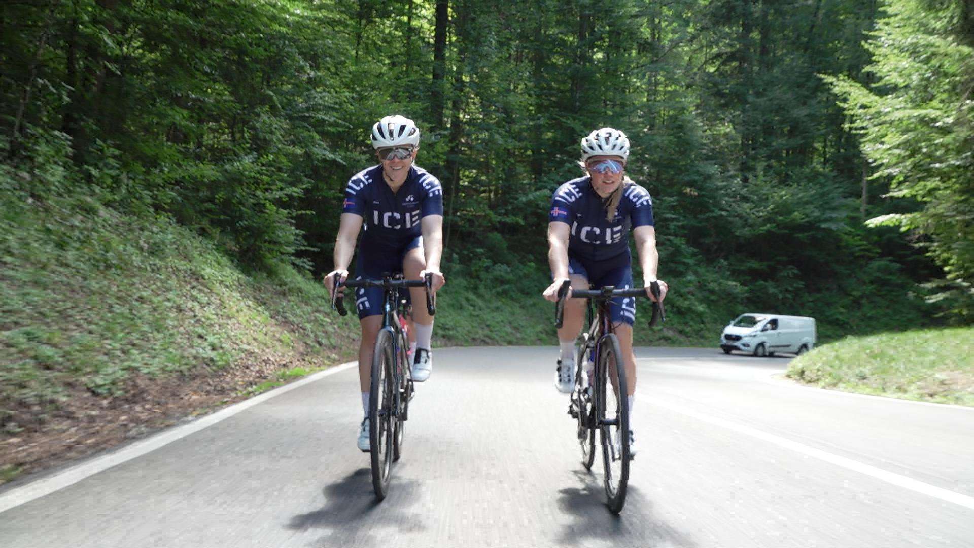 Hafdís og Silja í 25. og 27. sæti í tímatökum Hafdís og Silja í 25. og 27. sæti í tímatökum