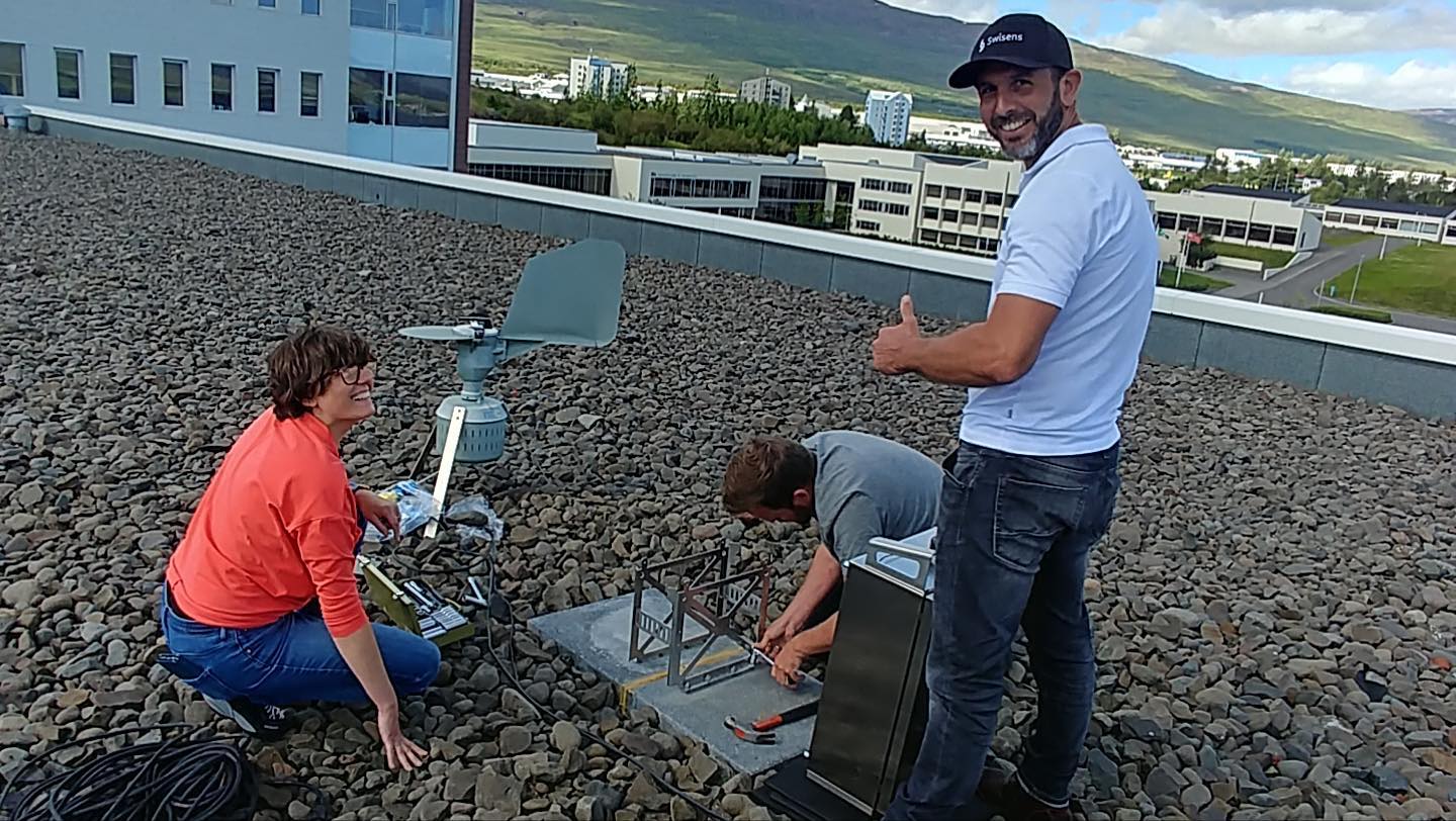 Nýtt sjálfvirkt frjógreiningatæki sett upp á Akureyri