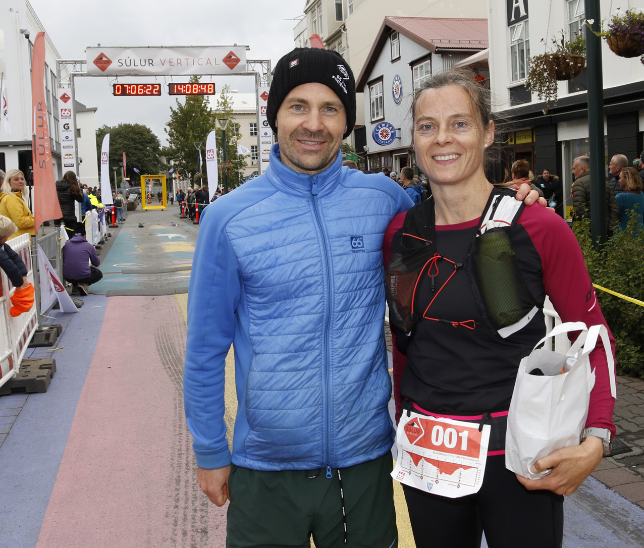 Rannveig og Þorbergur Ingi sigruðu Súlur Vertical Ultra