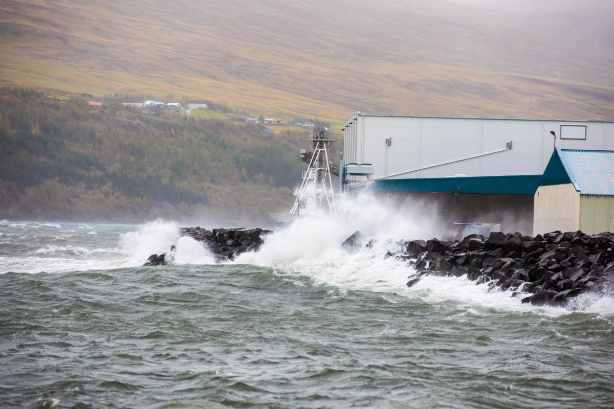 Í framhaldi af atburðum helgarinnar – Flóð á Eyrinni Í framhaldi af atburðum helgarinnar – Flóð á Eyrinni