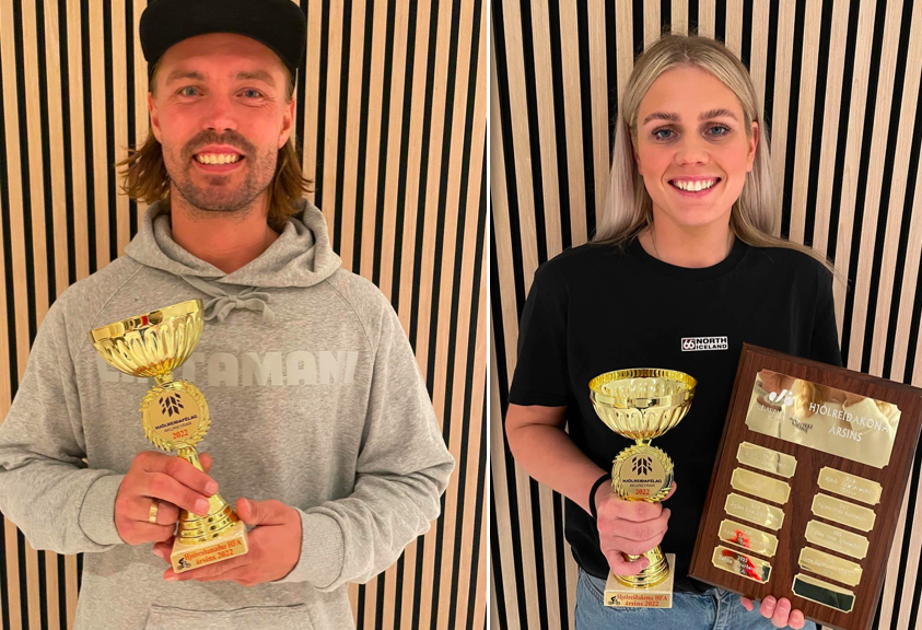 Hafdís og Jónas eru hjólreiðafólk ársins hjá HFA