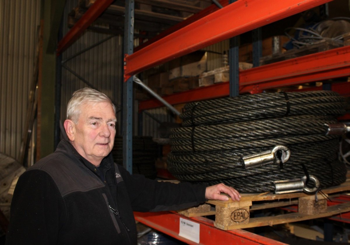 Einn elsti starfsmaður Samherja lætur af störfum