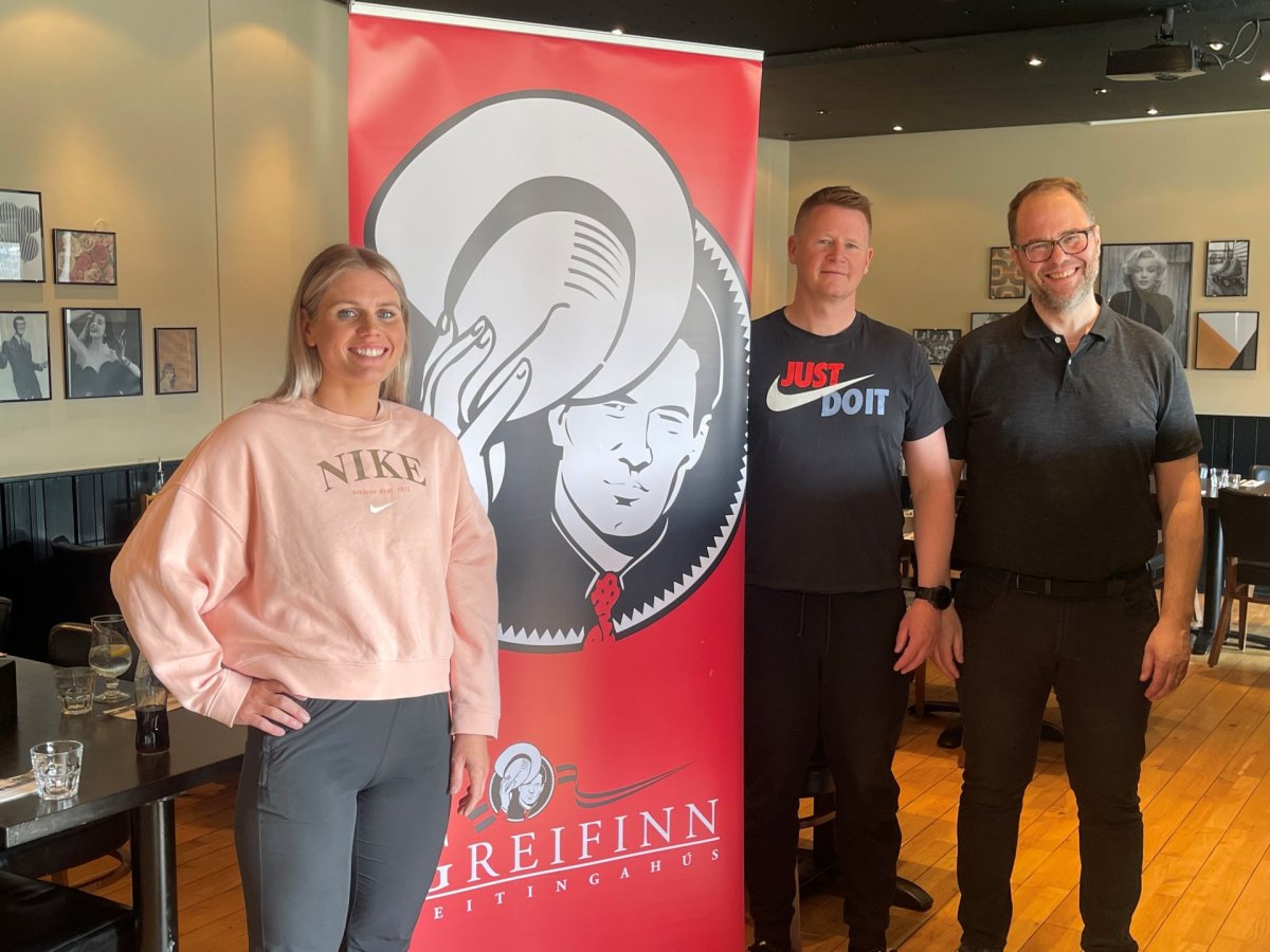 Greifinn gerir styrktarsamning við Hafdísi Greifinn gerir styrktarsamning við Hafdísi