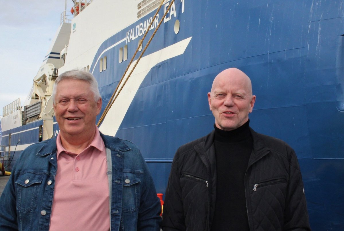 Reynslumiklir skipstjórar samstíga í land eftir 22 ára samvinnu
