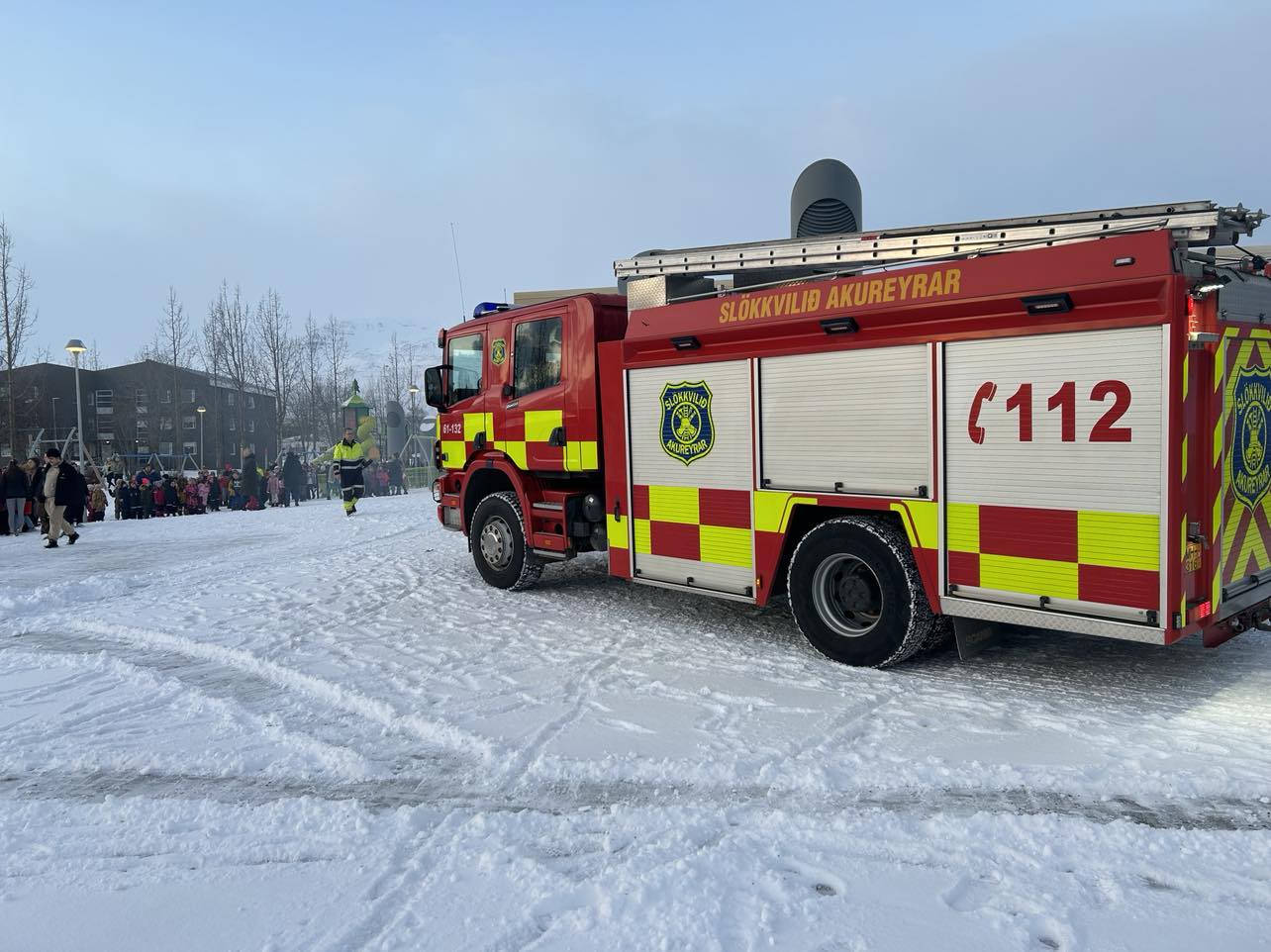 Eldvarnaátak LSS hafið með heimsókn í Síðuskóla Eldvarnaátak LSS hafið með heimsókn í Síðuskóla