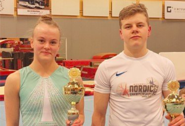 María og Sólon eru íþróttafólk FIMAK 2023 María og Sólon eru íþróttafólk FIMAK 2023