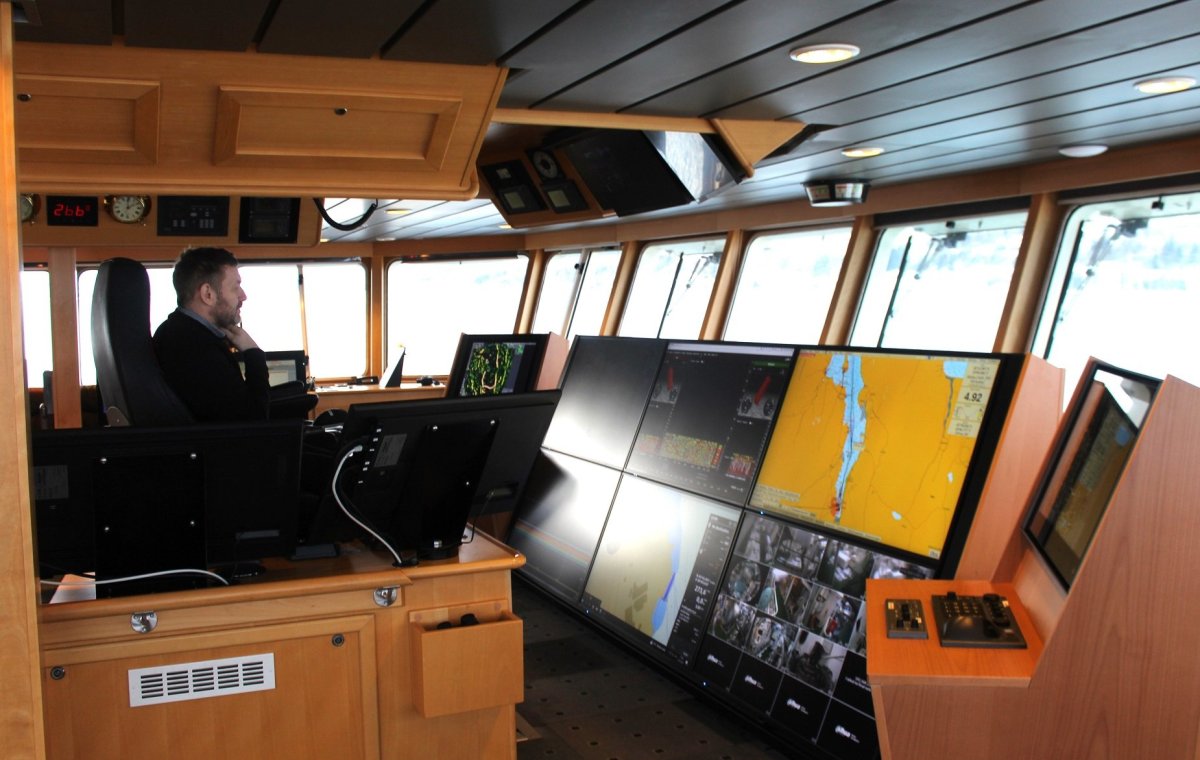 Skjáveggjastýring sett upp í Margréti EA 710 á aðeins rúmum þremur vikum Skjáveggjastýring sett upp í Margréti EA 710 á aðeins rúmum þremur vikum