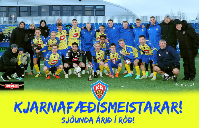 KA Kjarnafæðismeistari sjöunda árið í röð KA Kjarnafæðismeistari sjöunda árið í röð