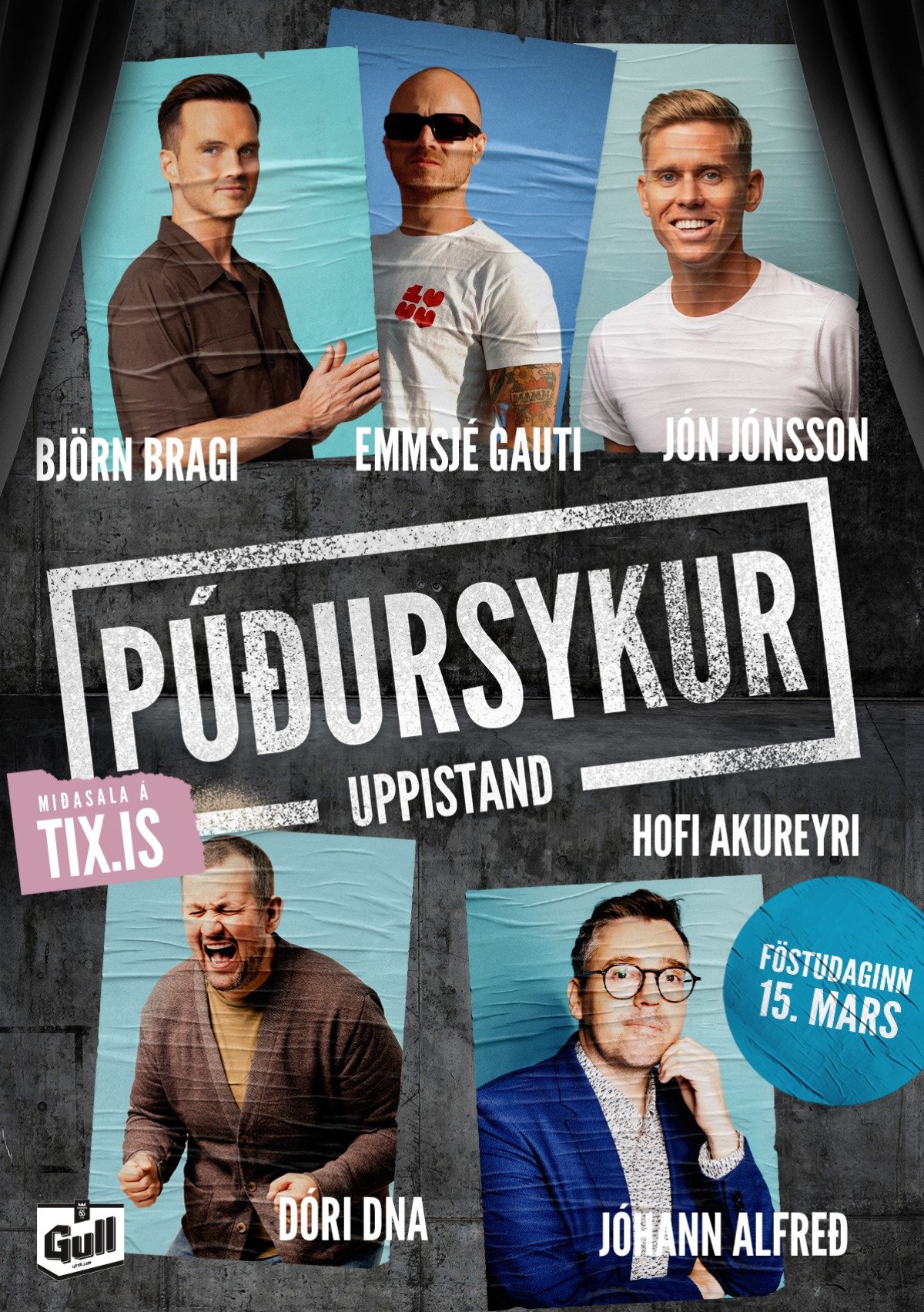 Hlegið í Hofi á morgun Hlegið í Hofi á morgun