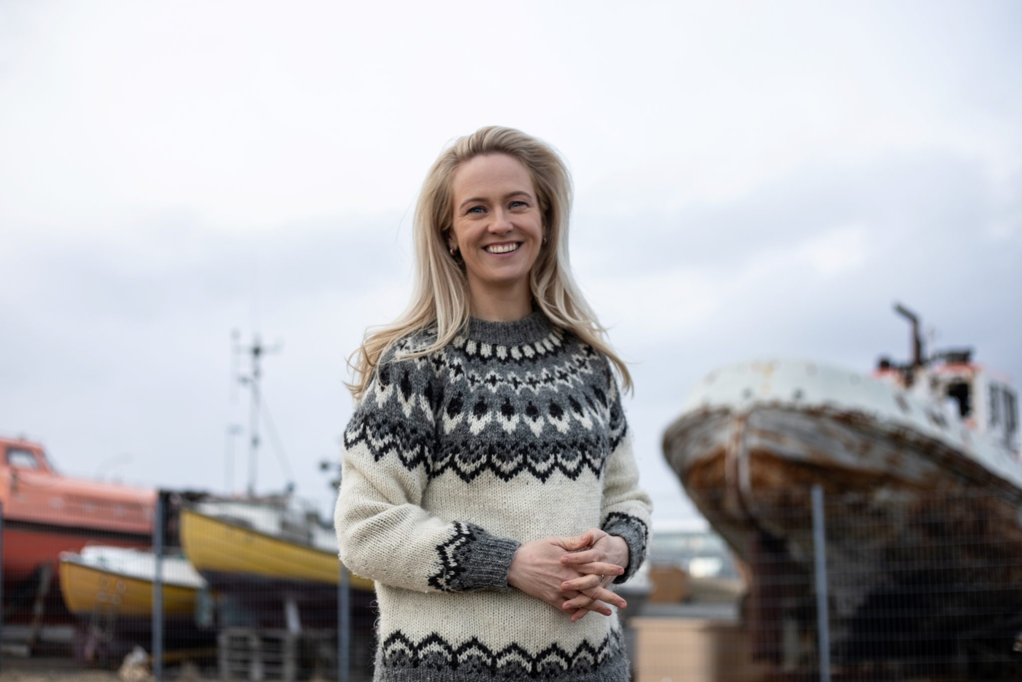 Halla Hrund Logadóttir á ferðalagi um Norðurland Halla Hrund Logadóttir á ferðalagi um Norðurland