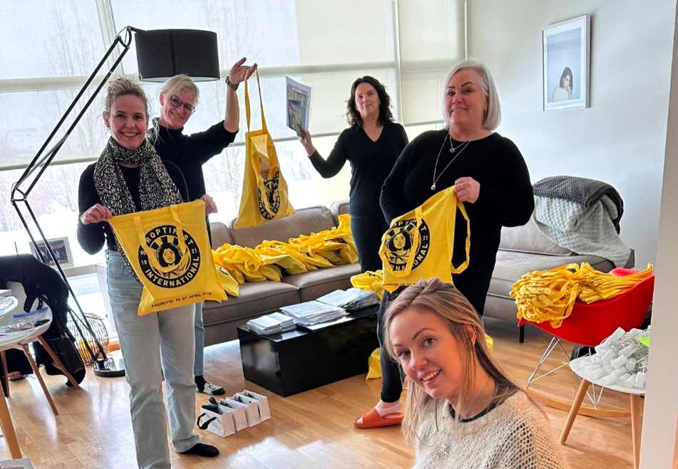 Soroptimistar fjölmenna til Akureyrar um helgina