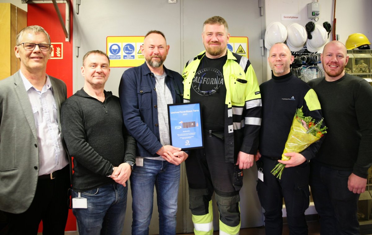 Norðurorka hlýtur umhverfisverðlaun Terra á Norðurlandi Norðurorka hlýtur umhverfisverðlaun Terra á Norðurlandi