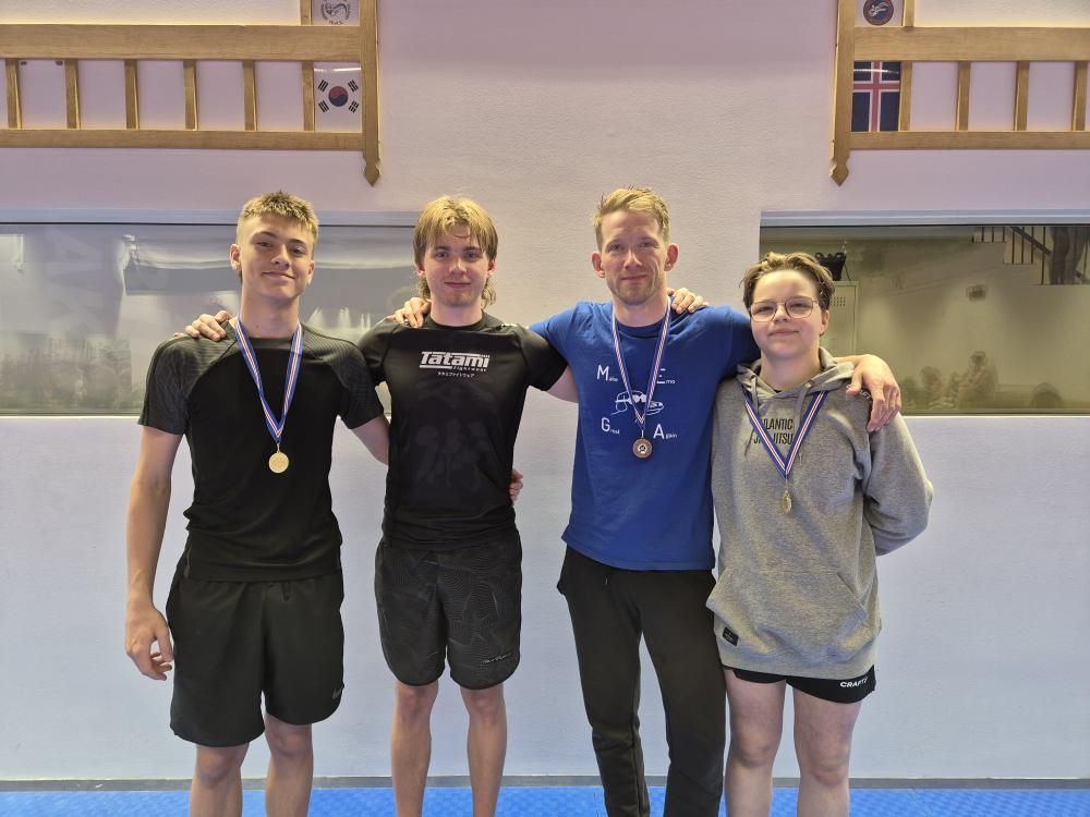 Tveir akureyrskir Íslandsmeistarar í BJJ eftir helgina Tveir akureyrskir Íslandsmeistarar í BJJ eftir helgina