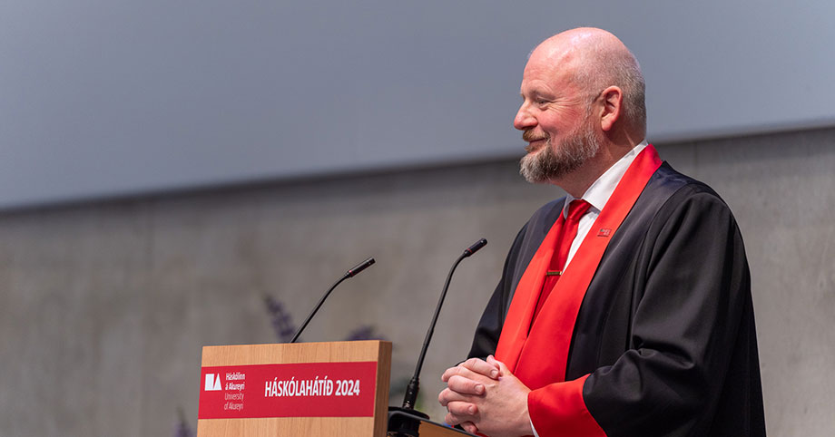 Ávarp Rektors HA á Háskólahátíð – Öflugur háskóli norðan heiða Ávarp Rektors HA á Háskólahátíð – Öflugur háskóli norðan heiða
