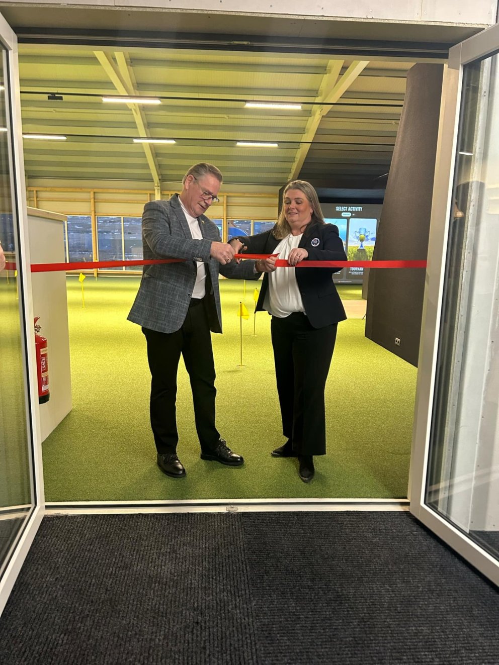 Ný inniaðstaða GA vígð og kylfingur ársins tilkynntur Ný inniaðstaða GA vígð og kylfingur ársins tilkynntur