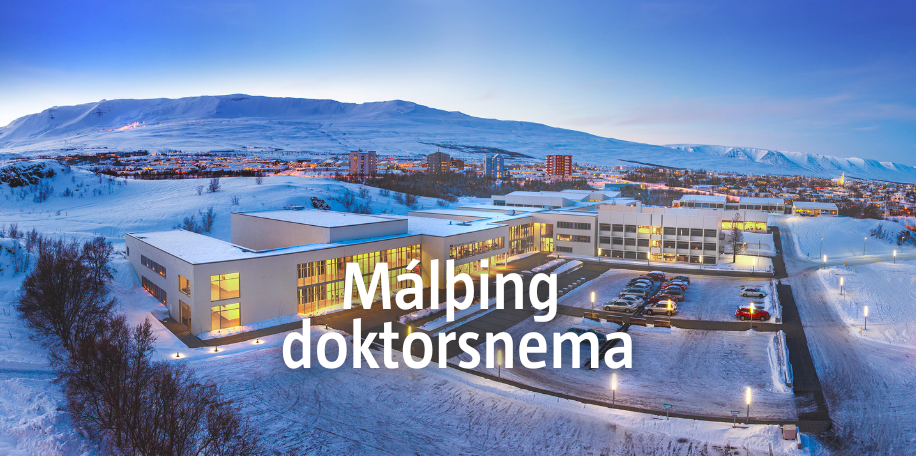 Samfélaginu boðið til samtals við doktorsnema Samfélaginu boðið til samtals við doktorsnema