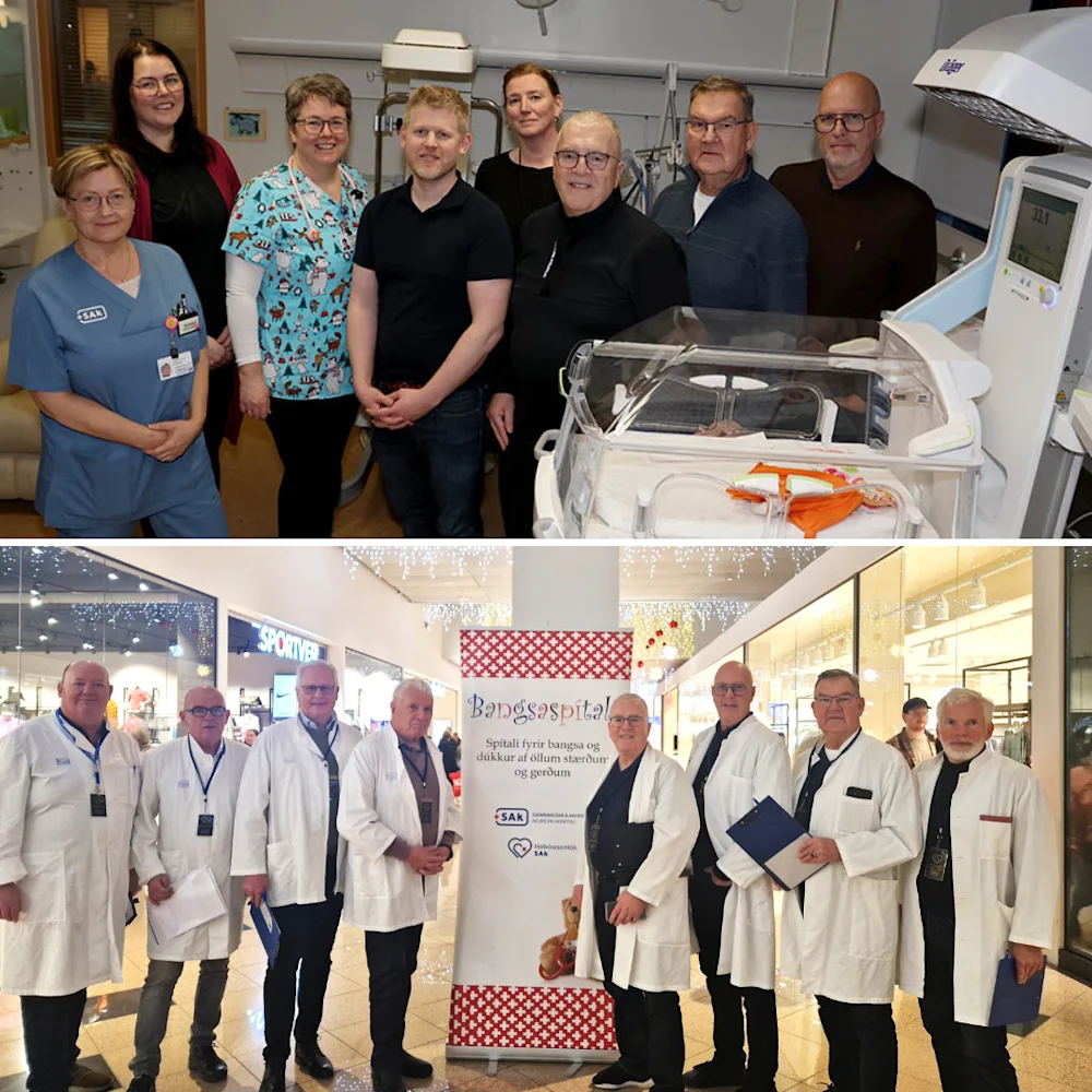 Gáfu Sjúkrahúsinu á Akureyri tækjabúnað að andvirði tæplega 62 milljóna króna Gáfu Sjúkrahúsinu á Akureyri tækjabúnað að andvirði tæplega 62 milljóna króna