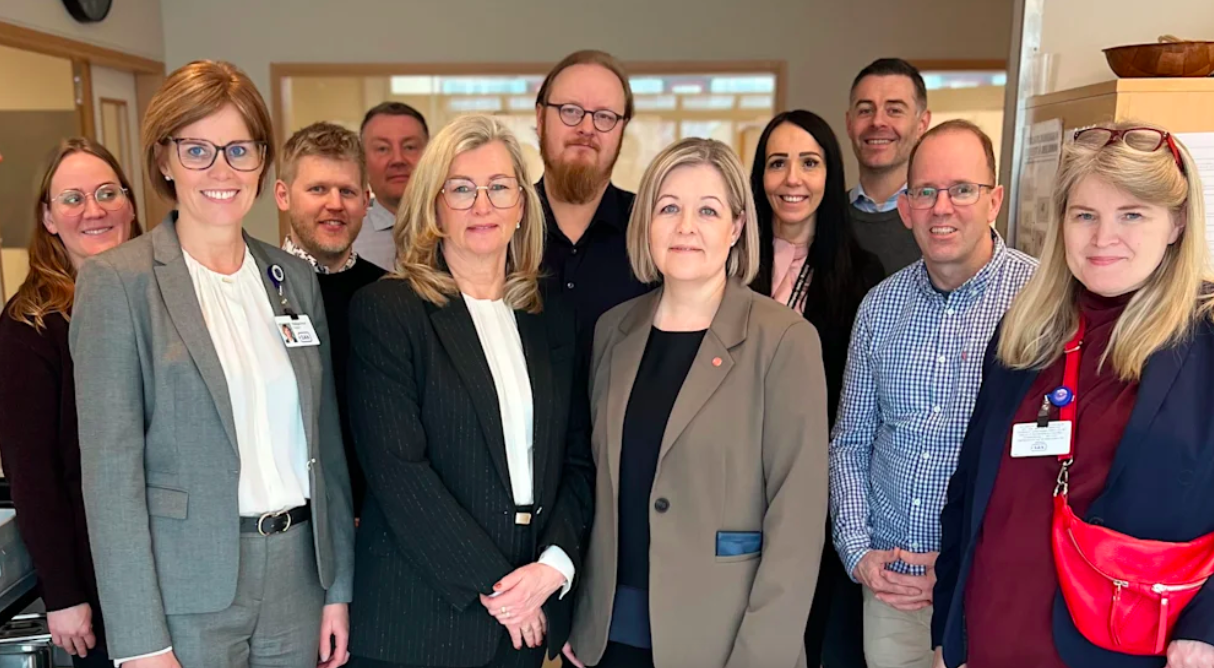 Heimsókn heilbrigðisráðherra á SAk Heimsókn heilbrigðisráðherra á SAk