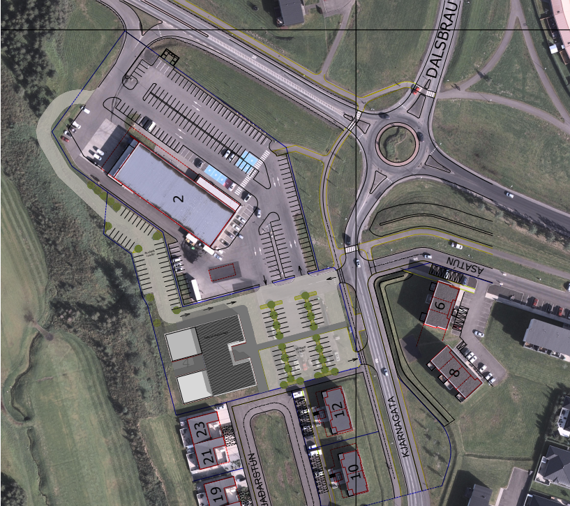 Ný lóð í skoðun fyrir hugsanlega heilsugæslustöð Ný lóð í skoðun fyrir hugsanlega heilsugæslustöð