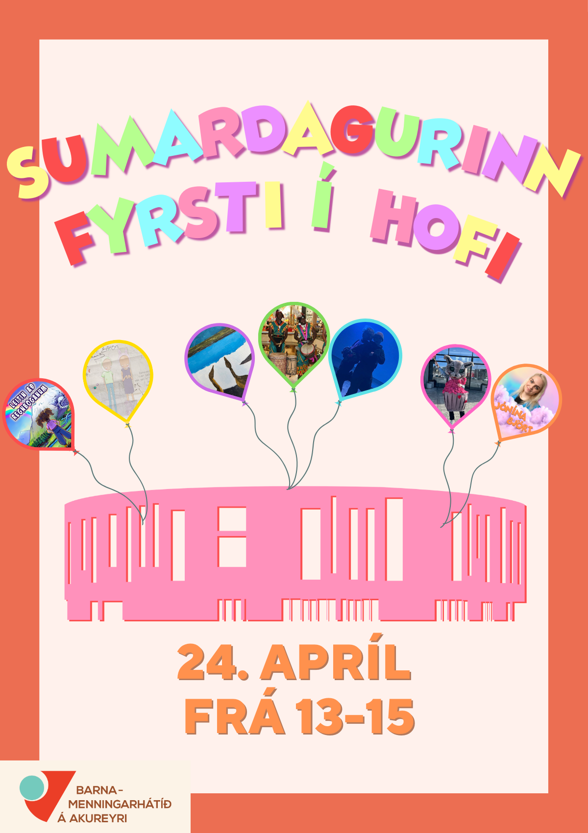 Fjölbreytt dagskrá á sumardaginn fyrsta í Hofi