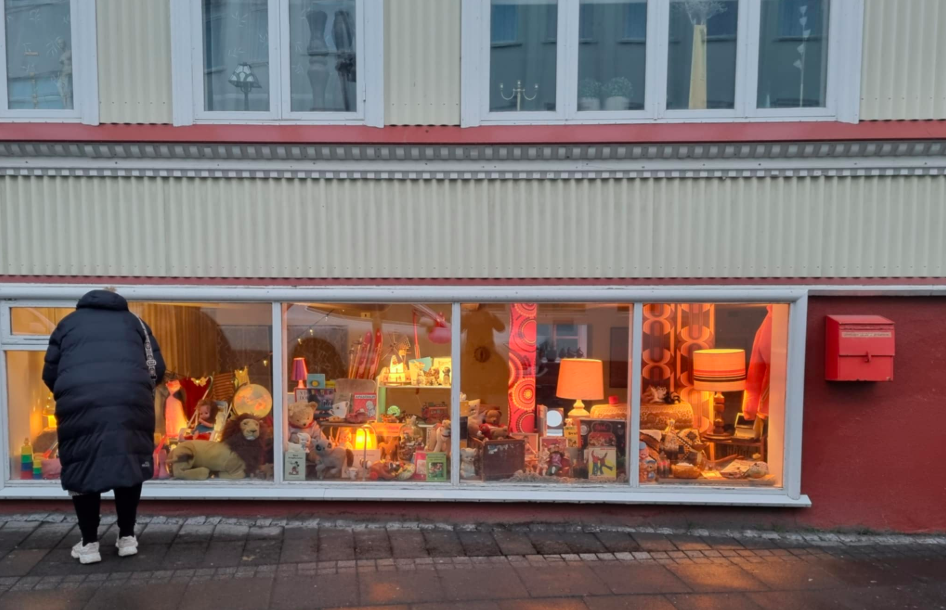 Ævintýragluggi í tilefni barnamenningarhátíðar á Akureyri 