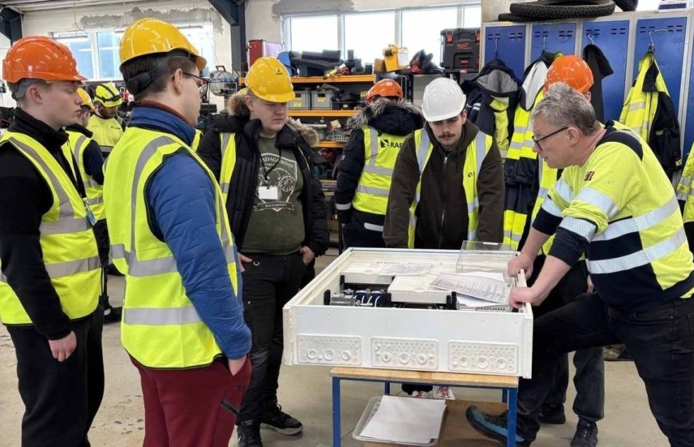 VMA heimsótti Rarik VMA heimsótti Rarik