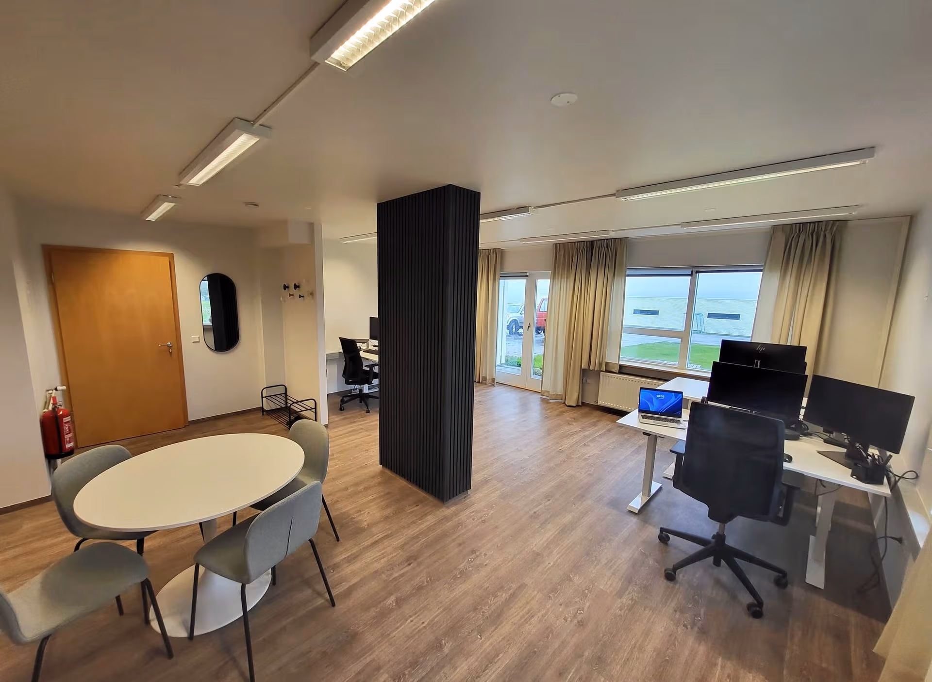 Nýtt og endurbætt fjarvinnusetur í Hrísey