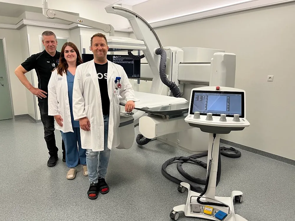 Nýtt skyggniröntgentæki tekið í notkun á SAk Nýtt skyggniröntgentæki tekið í notkun á SAk