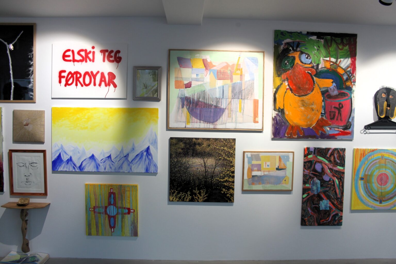 Samsýning félaga í Myndlistarfélaginu á Akureyrarvöku