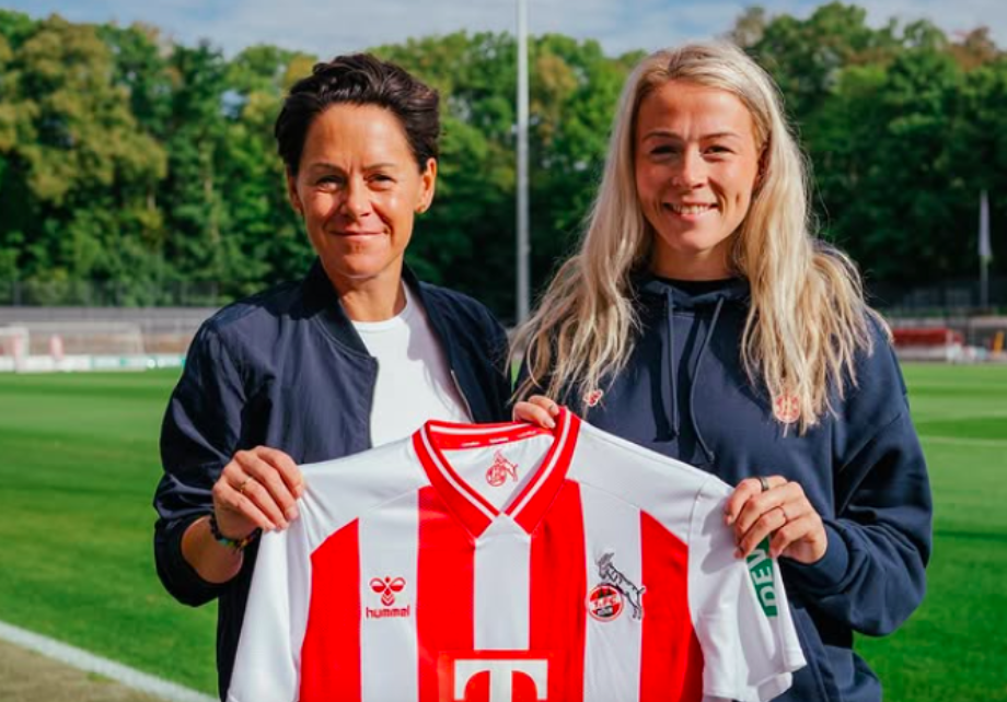 Sandra María Jessen semur við 1. FC Köln