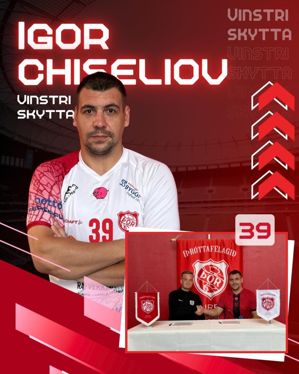 Igor Chiseliov gengur til liðs við Þór