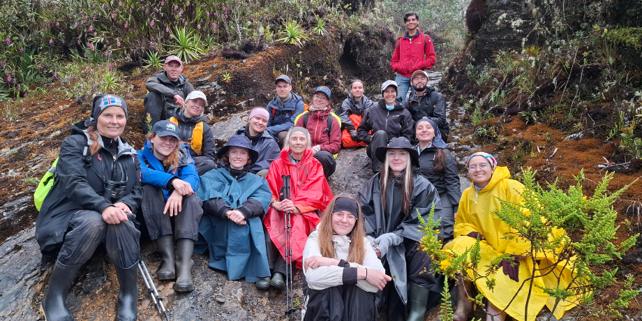 Til Kólumbíu til að rannsaka loftlagsbreytingar Til Kólumbíu til að rannsaka loftlagsbreytingar