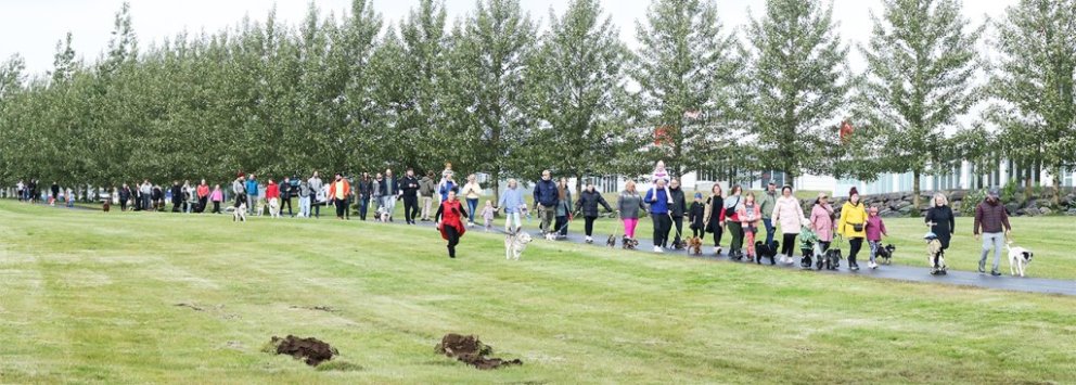 Hundaskrúðganga Gæludýr.is í dag