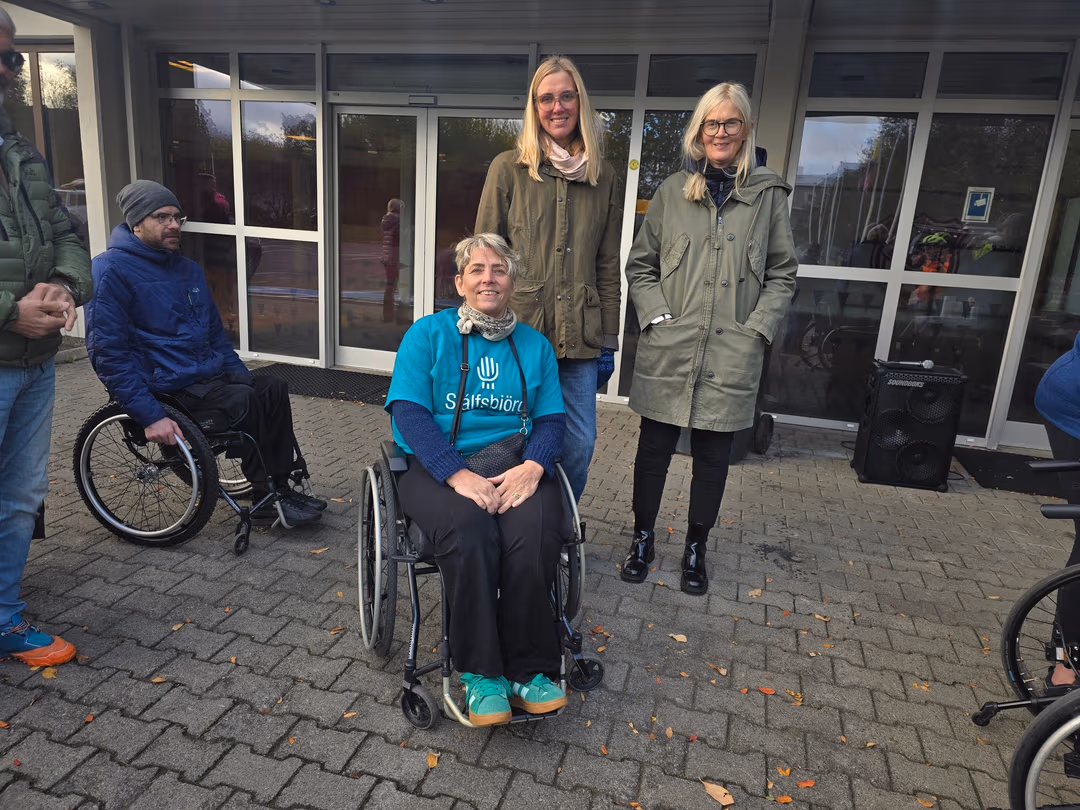 Um 60 manns tóku þátt í Aðgengisstrolli Um 60 manns tóku þátt í Aðgengisstrolli