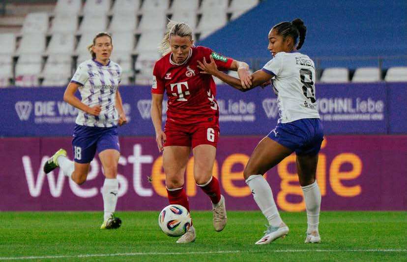 Sjáðu fyrstu mörk Söndru fyrir Köln