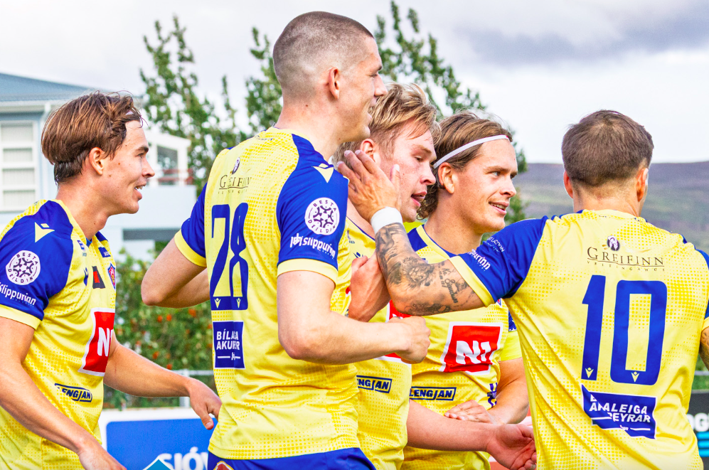 Frábær frammistaða KA ekki nóg til að enda í efri hlutanum Frábær frammistaða KA ekki nóg til að enda í efri hlutanum