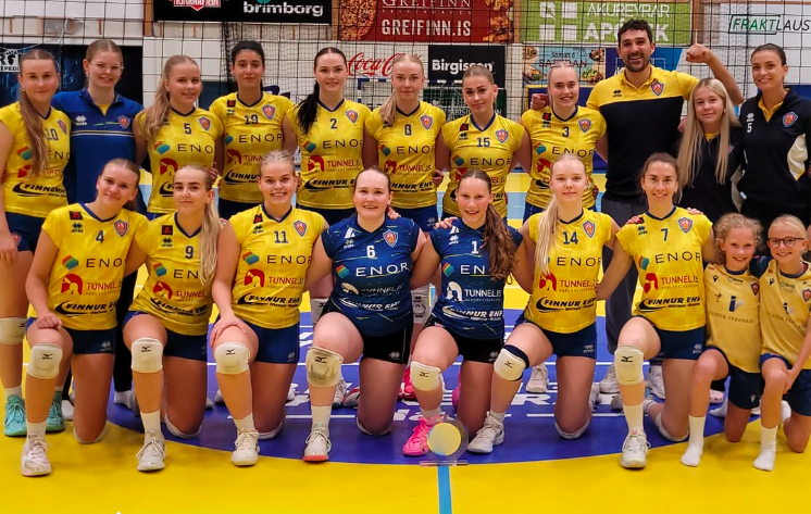 KA er tvöfaldur Meistari Meistaranna í blaki