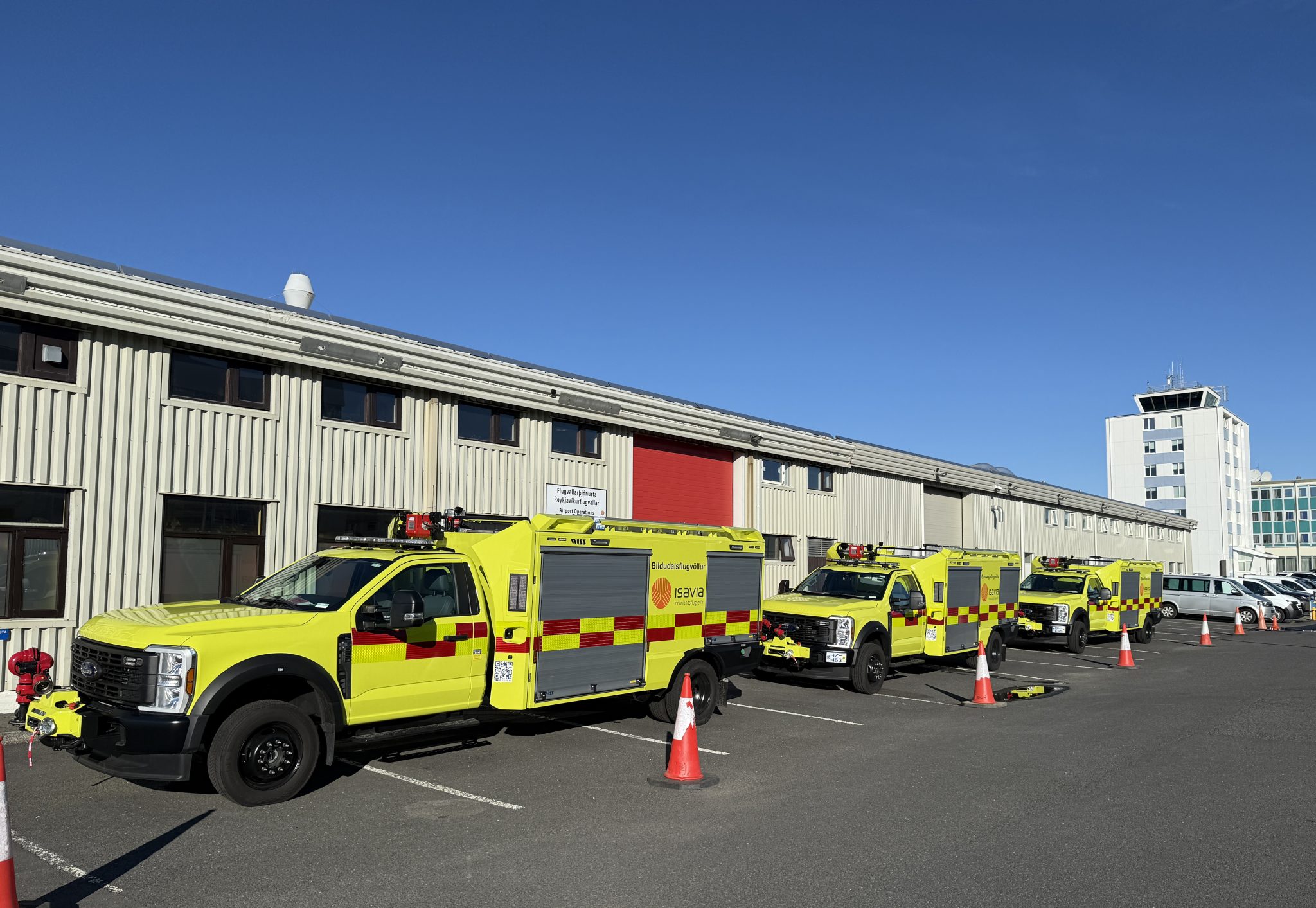 Grímseyingar fá nýjan slökkvibíl