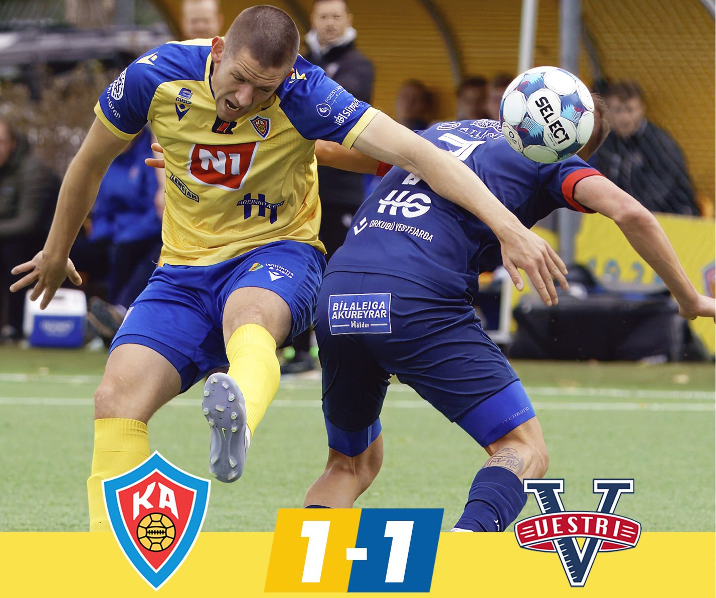 KA áfram í Bestu deildinni