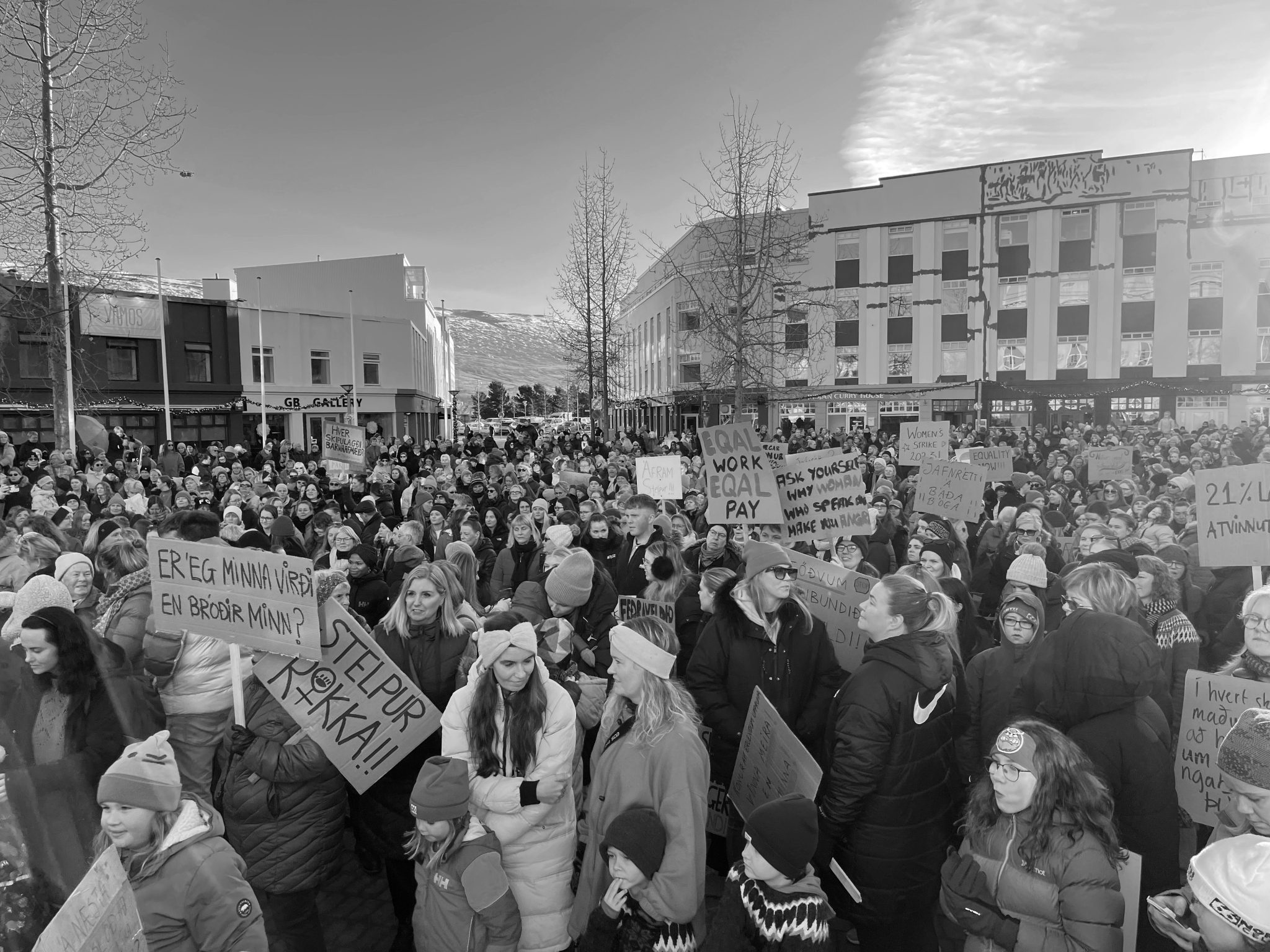 Kvennaverkfall á Akureyri 