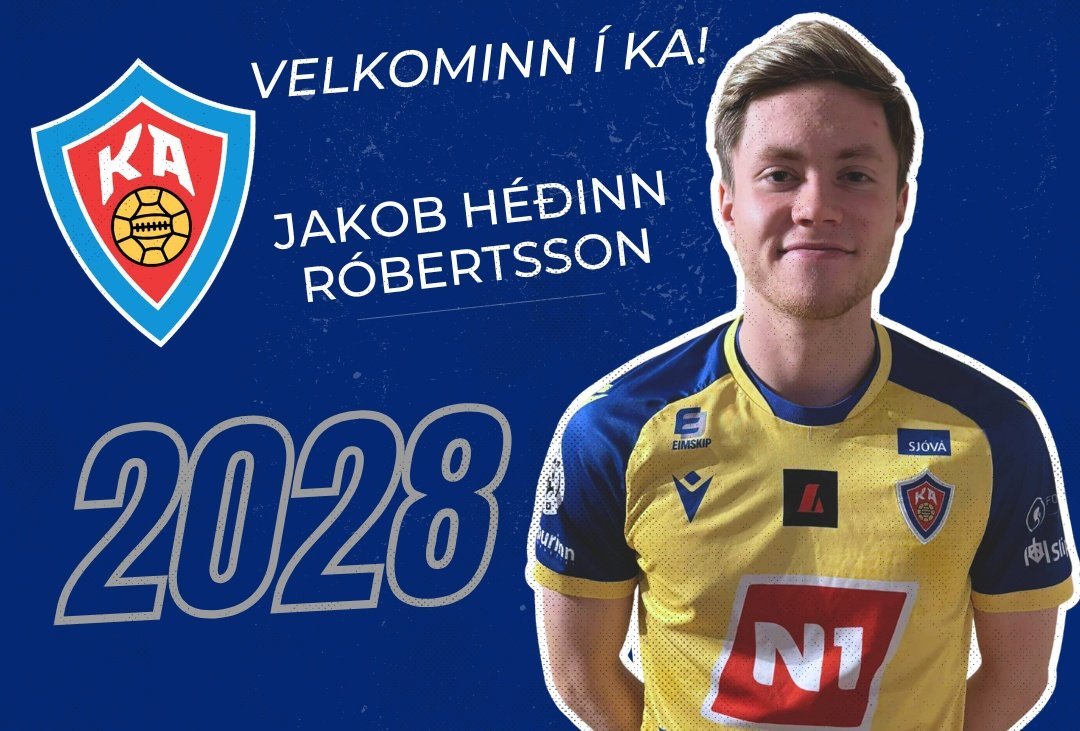 Jakob Héðinn skrifar undir hjá KA
