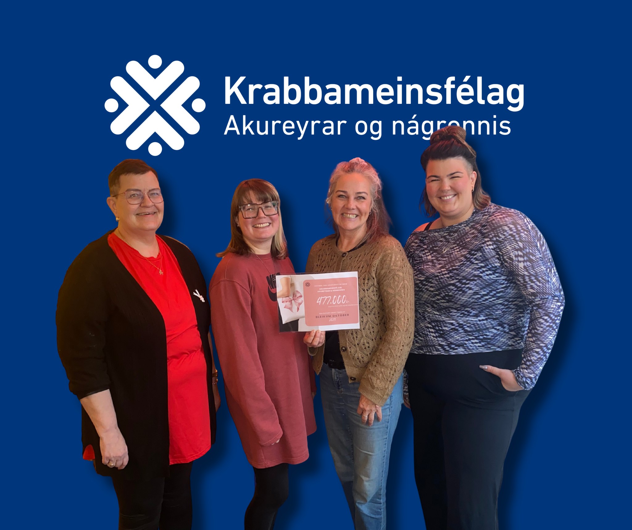 Stefanía safnaði 477 þúsund krónum fyrir KAON Stefanía safnaði 477 þúsund krónum fyrir KAON