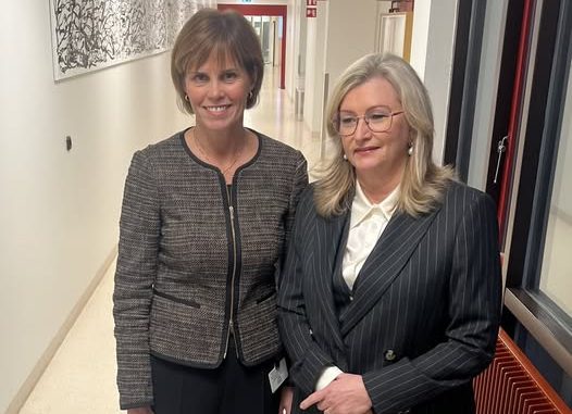 Heilbrigðisráðherra fundar með framkvæmdastjórn SAk