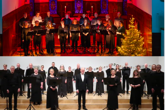 Tónleikar með Kammerkór Norðurlands & Hymnodiu Tónleikar með Kammerkór Norðurlands & Hymnodiu