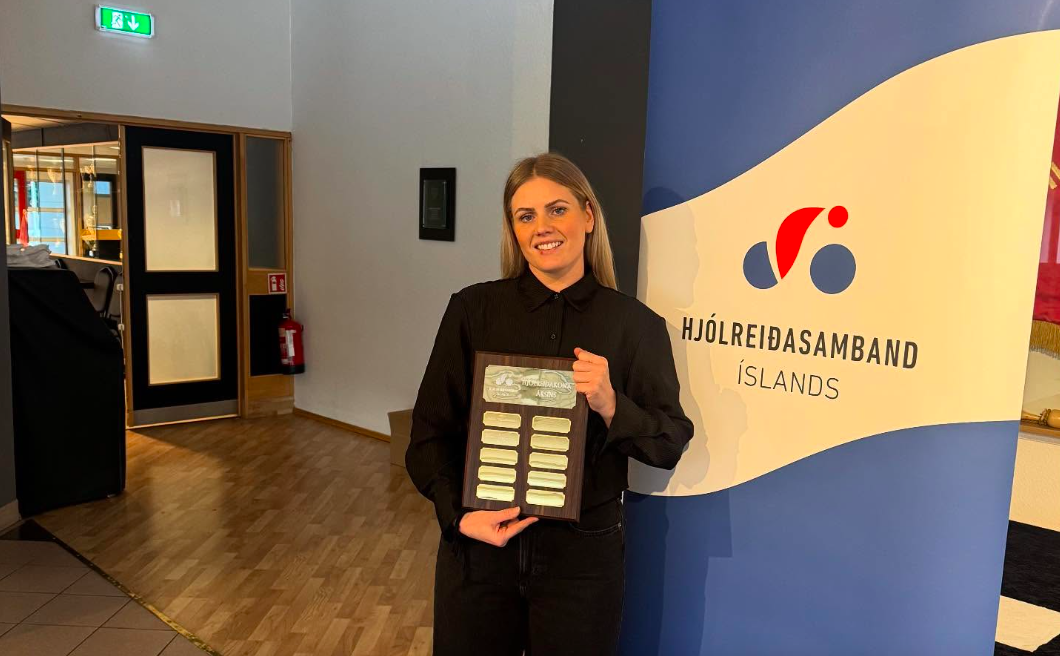 Hafdís er Hjólreiðakona ársins 2025 Hafdís er Hjólreiðakona ársins 2025