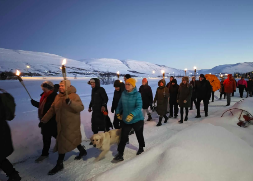 Ljósaganga gegn kynbundnu ofbeldi Ljósaganga gegn kynbundnu ofbeldi